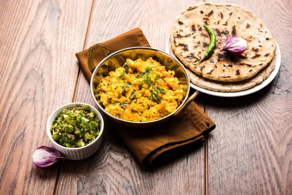 Healthy Ayurvedic vegetarian dishes prepared fresh at Deep Yoga
