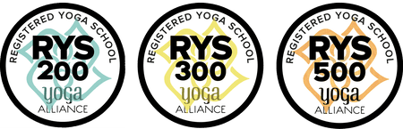 Yoga Alliance Registered Yoga School 200, 300 and 500-hour combined accreditation