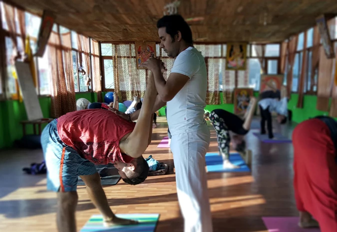 Life, practice and retreats at Deep Yoga in Tapovan, Rishikesh